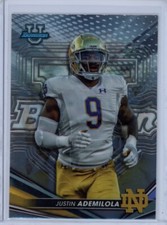 2022 Bowman's Best University #30 Justin Ademilola Mint