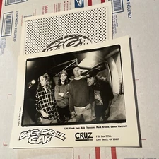 RARE 90s Press Kit Photo Bio: Big Drill Car Alt Grunge Metal thrash Noise CRUZ