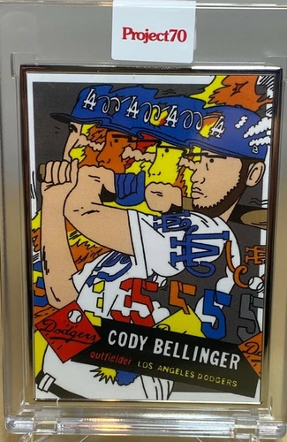 CODY BELLINGER x ERMSY * ARTIST PROOF /51 *  2021 TOPPS PROJECT 70 CARD #211 A/P