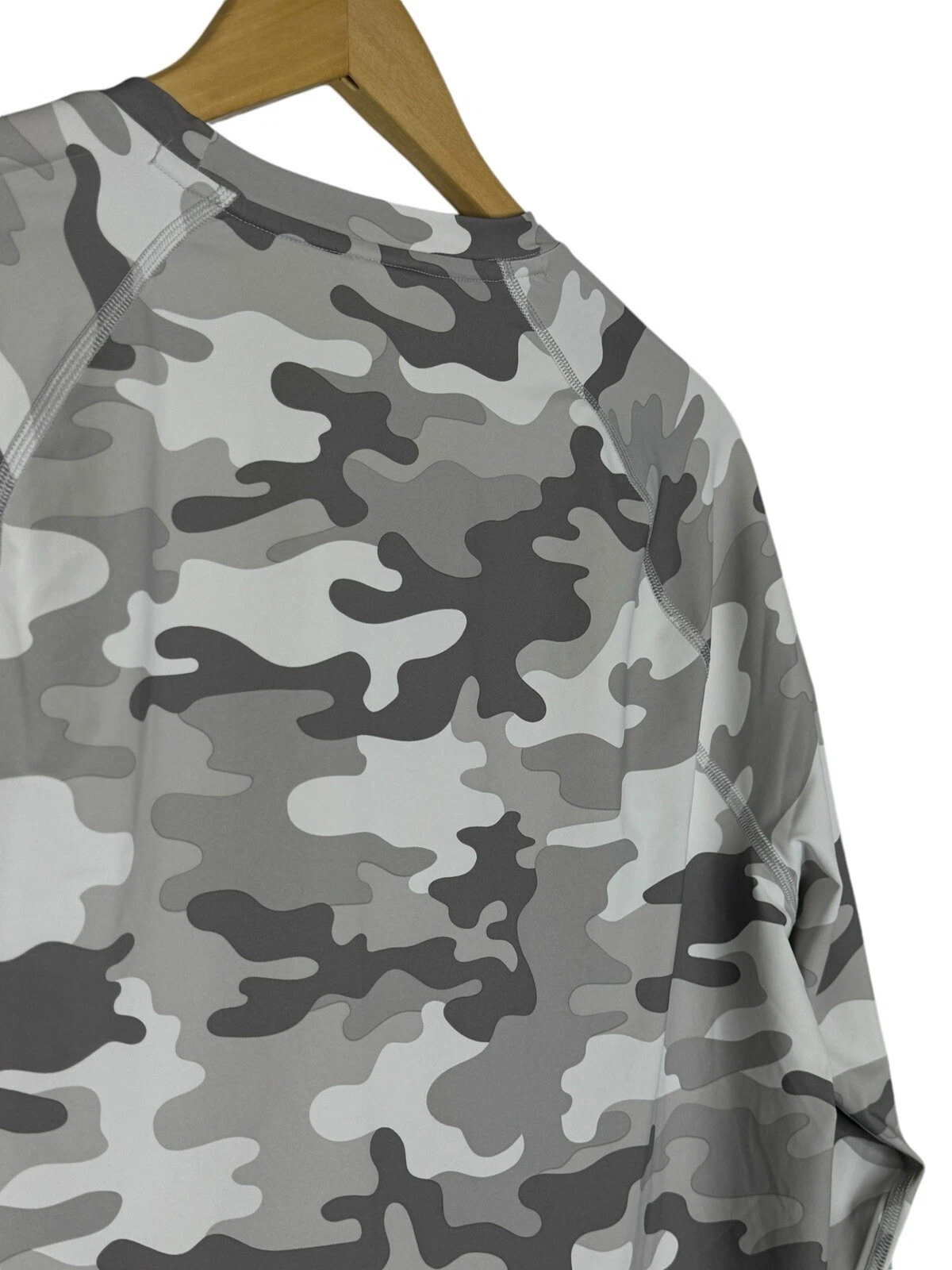 gymshark element camo ultra-tight t shirt tee base-layer