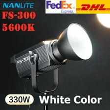 Nanlite FS-300 300W COB LED Video Light 5600K Daylight Studio Photography Lights