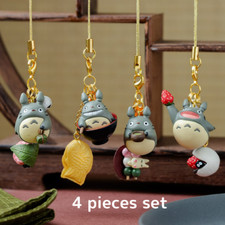 Studio Ghibli My Neighbor Totoro Keychain 4 pieces set Japanese Sweets series
