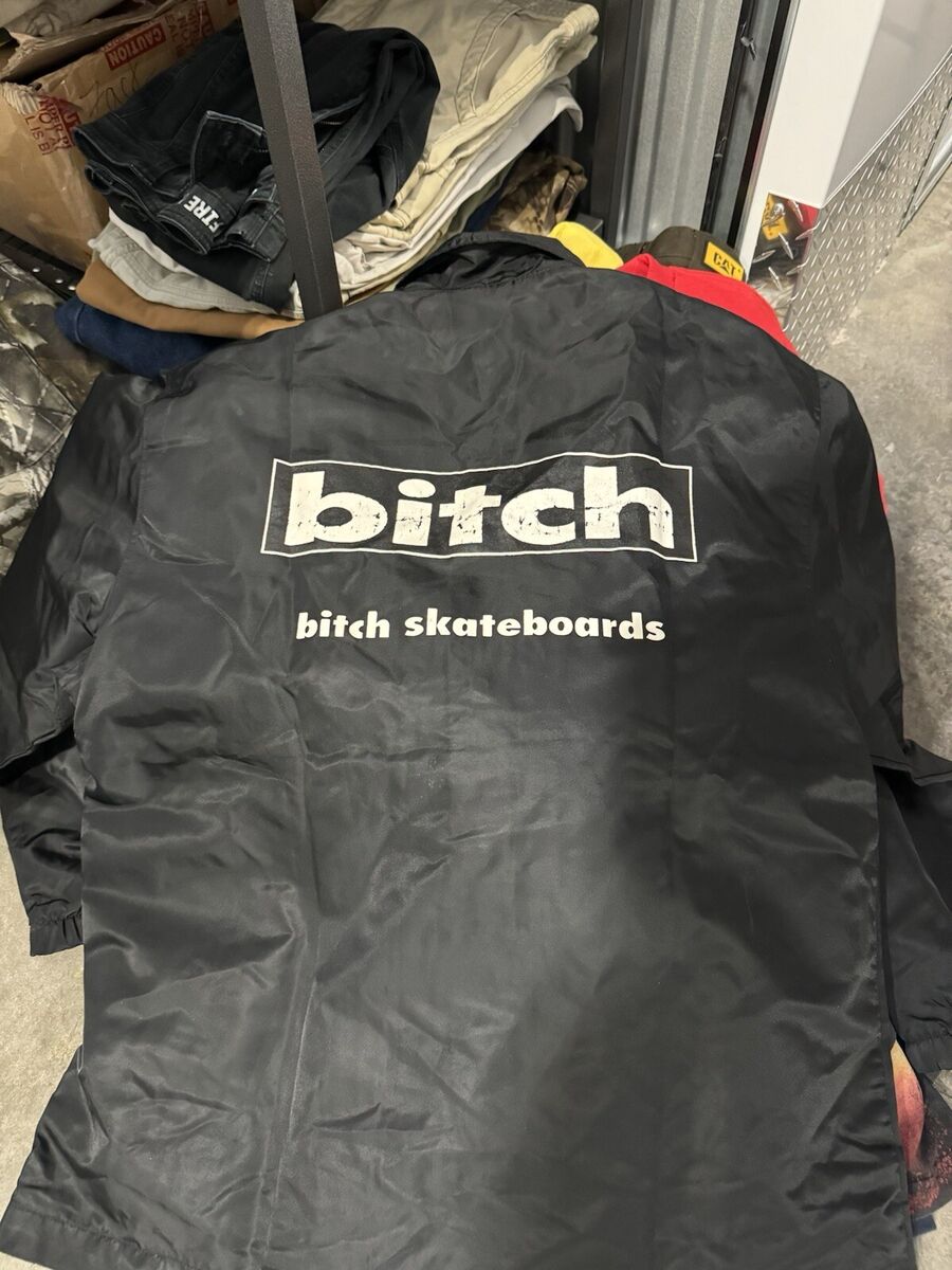 RARE 90s BITCH Skateboards Jacket XL | eBay RARE 90s BITCH Skateboards Jacket XL | eBay