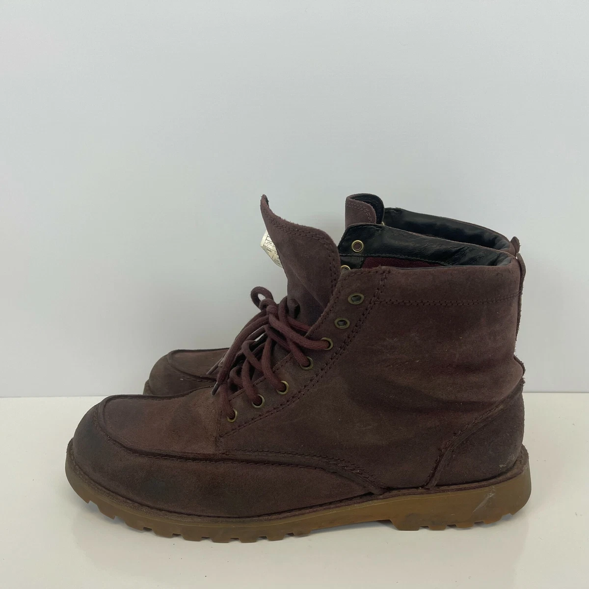 UGG Men\'s SZ 10 Fallbrook Casual Hiking work Boots Cordovan Moc Toe UGG Australia for Men: Hannen Cordovan Men main image 2