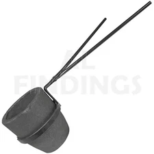 Crucible Tong Holder Graphite furnace casting foundry tool 3,4,6,8,10,12,14 kg