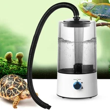 Reptile Fogger Terrarium Humidifier,Forger Machine Mister 4L Tank for Amphibians