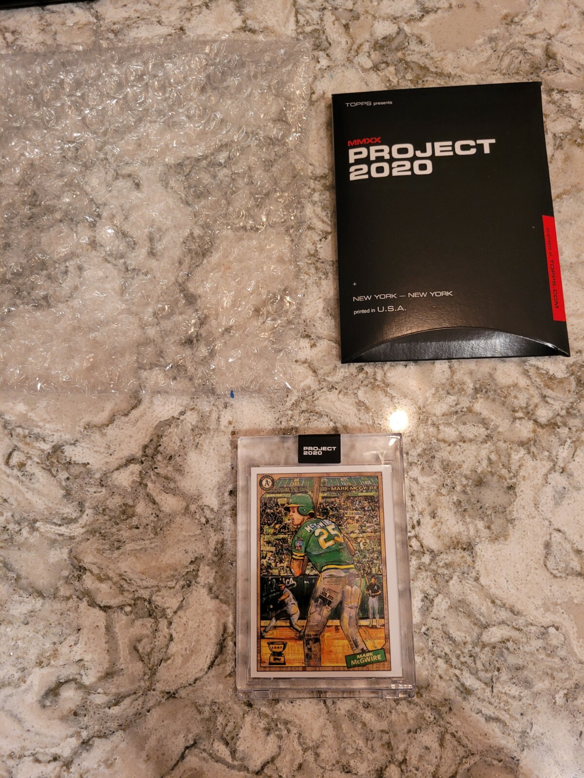 2020 Topps Project 2020 /19894 Mark McGwire Andrew Thiele #97 QTY