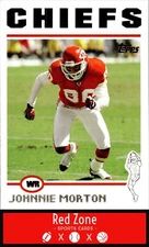 2004 Topps - #254 Johnnie Morton NM Set Break.