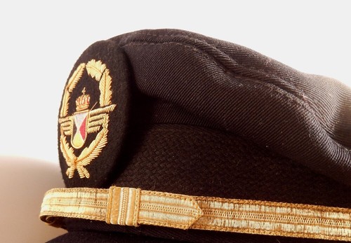 SABENA BELGIAN AIRLINES VINTAGE PILOT KAPITÄNSMÜTZE MIT ABZEICHEN UM 1960 - Bild 8 von 10