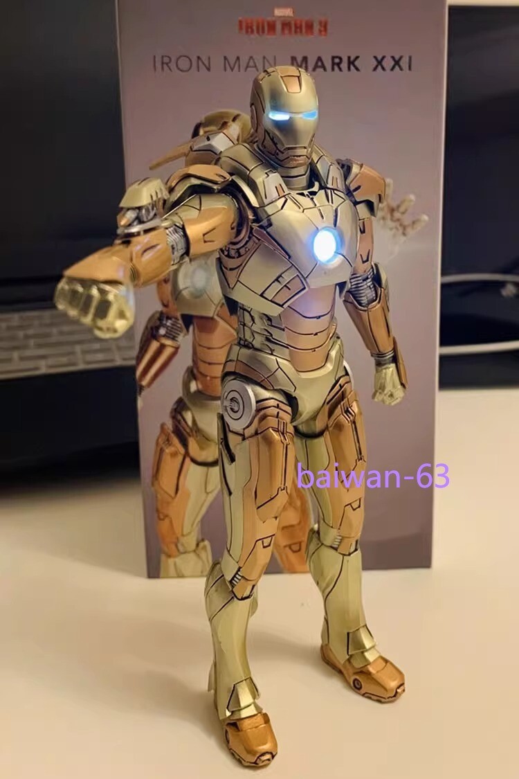 Comicave Iron Man MARK XXI Mark21 MK21 Alloy Diecast Action Figure