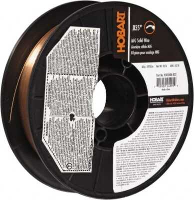 Hobart Welding Products H305408-R22 MIG Solid Welding Wire: 0.035'' Dia 10 lb