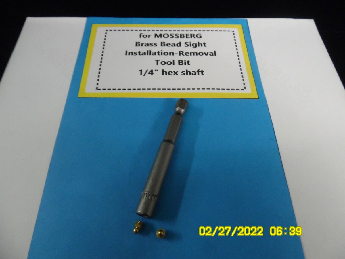シーマページ for Mossberg/Maverick 12/20ga BRASS SIGHT Install-Removal Tool BIT