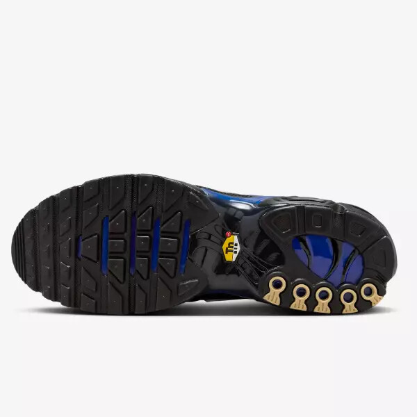 Nike Air Max Plus Premium Black Racer Blue FQ7331-001 Men display picture 2