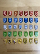 Lot of all 35 LEGO Nexo Knights Powers Complete Wave 1 Set 70372 Castle Shields