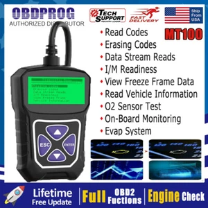Car Code Reader OBD2 Scanner Automotive Check Engine Fault Diagnostic Scan Tool