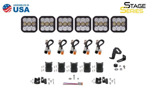 Diode Dynamics DD6798 for SS5 Sport Universal CrossLink 6-Pod Lightbar- Combo - Bild 7 von 10