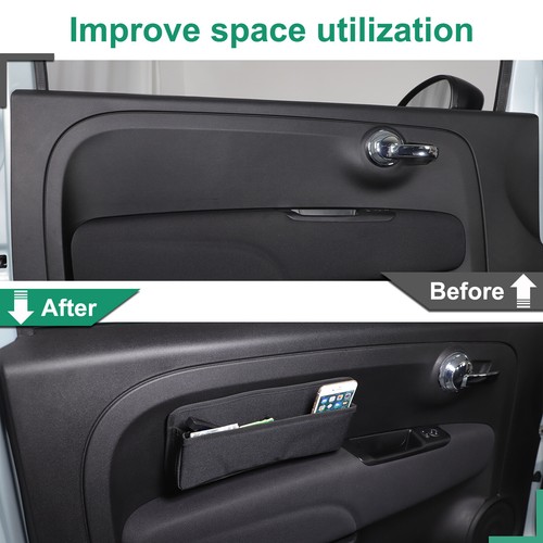 Glove Box Under Storage Bag Tray For Fiat 500/Abarth 595 695 2016+ - Picture 22 of 23