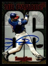 SAMMY SOSA SIGNED 1999 TOPPS SUPER CHROME HR PARADE JSA WITNESSED COA CHICAGO