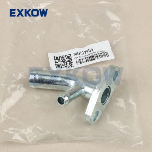 Water Pump Water By-Pass Pipe for Mitsubishi Pajero 6G72 3.0L 1991-2000 MD137959 - Picture 2 of 7