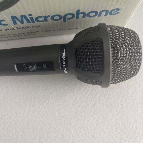 Realistic Cardiod Dynamic Metal Microphone Mesh Windscreen - 33-1079A - RARE! - Picture 3 of 3