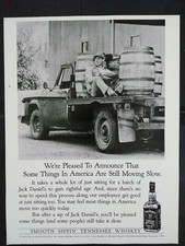 Jack Daniel's Tennessee Whiskey - 1990er Zeitschriftenanzeige #B5635