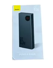 Baseus Aluminum 20000mAh PD 65W USB C Quick Laptop Charge Power Bank