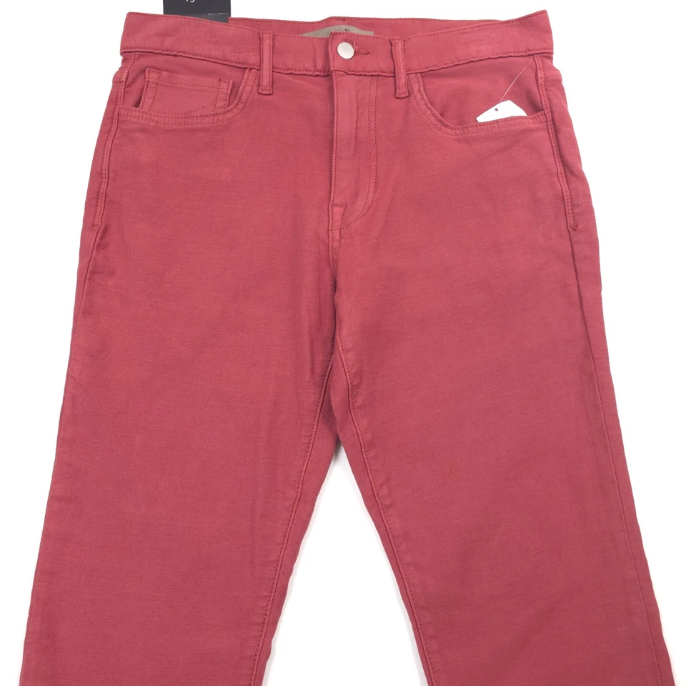 $198 Joe's Jeans Airsoft Asher Apple Peel Rojo Calce Ajustado Pantalones Para Hombres 36 X 32 Foto 4 de 4
