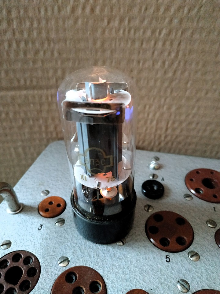 Tube Vintage Belvu 6L6GT - NOS Testé - Pour Ampli Guitare/Hi-Fi