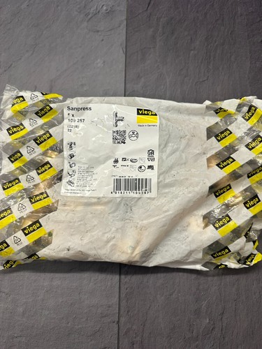 Viega Sanpress Pressfitting T-Stück 22x22x22mm 5 Stück Muffe Profipress neu