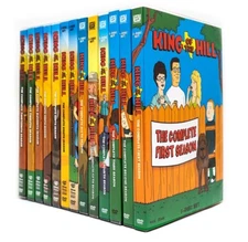 KING OF THE HILL The Complete Series Seasons 1-13 (DVD,37 Discs Set) Free Ship