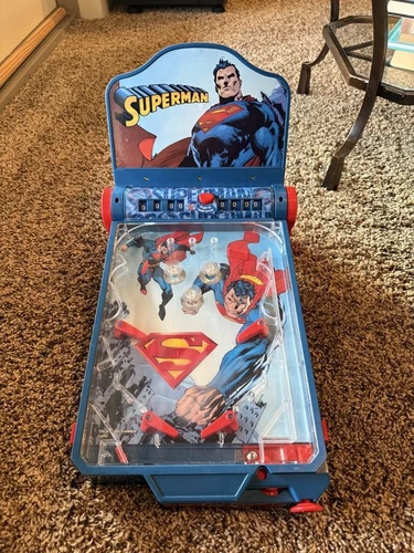 DC Funrise SUPERMAN Table Top Mini Pinball Machine