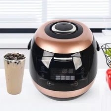 5L Commercial Automatic Nonstick Pot Tapioca Bubble Tea Pearl Maker Machine
