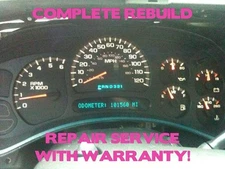 ODOMETER ERROR REPAIR SERVICE 2003-06 GM Silverado Sierra Escalade Gauge Cluster
