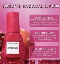 Glow Recipe Pomegranate Peptide Firming Serum 30ml/1 fl oz NEW