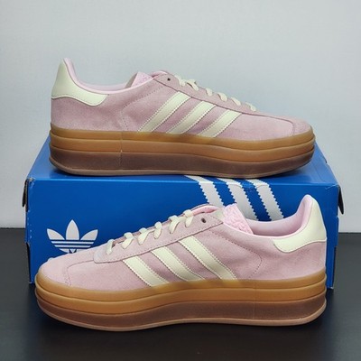 adidas gazelle silver green womens ADIDAS ORIGINALS Gazelle Indoor Court Green/Glow Pink/Gum velvet Sneakers