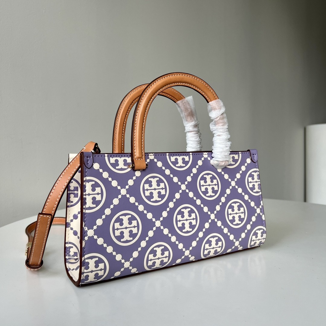 Tory Burch T Monogram Small Rectangular Tote Cros… - image 2