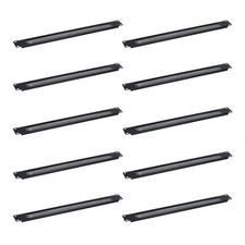 1U Blank Rack Mount Panel Spacers with Ventilation Pack of 10 for 19" Serve...