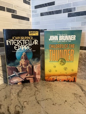 2 Books by John Brunner Interstellar Empire Pbk