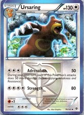 Ursaring 76/101 Uncommon Plasma Blast Pokemon Heavily Played on eBay