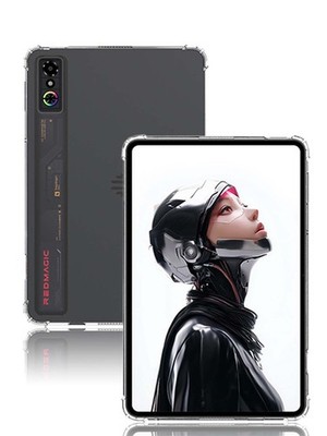 Case for REDMAGIC Astra Gaming Tablet Flexible TPU Design, Clear