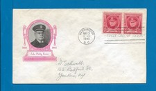 Scott 880 John Philip Sousa May 3, 1940 Ioor  FDC Lot2