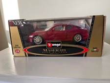 Burago Maserati 3200GT  1998, Diecast Model 3341, Gold Collection with box