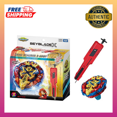 Takara Tomy Beyblade X BX-00 Starter BXG-13 Xeno Xcalibur 3-60GF - FREE SHIPPING