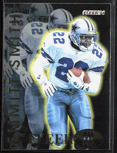 1994 Fleer EMMITT SMITH All Pro #17 of 24 Dallas Cowboys QTY