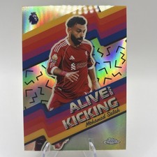 Mo Salah - 2025/26 Topps Chrome PL - Alive And Kicking - AK-12 - Liverpool