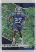 2019 Panini Spectra Rookies Neon Green Prizm 6/35 Deandre Baker #166 ow1