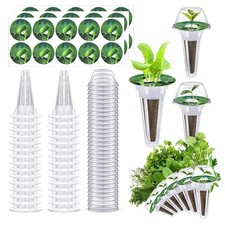 90pcs Hydroponic Seed Pod Kit Include 30pcs Plant Replacement Basket Containe... 0.45 per gallon