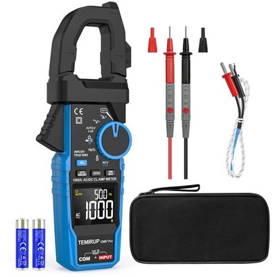 Inrush Digital Clamp Meter Multimeter  TEMIRUP TRMS 6000 Counts 1000A Amp Vol...