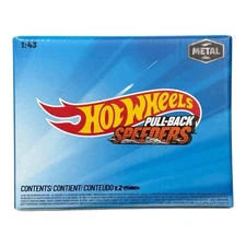 Mattel Hot Wheels Pull-Back Speeders Porsche 914 Safari & Veloci-Racer