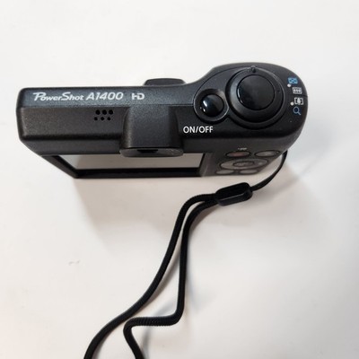 Canon PowerShot A1400 16.0 MP Digital Camera - Black for sale